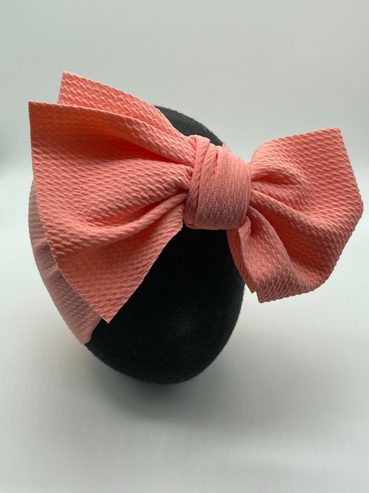 Big bow headband, front
