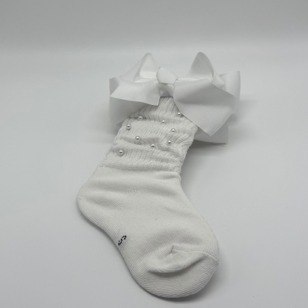 Pearl Slouch Socks