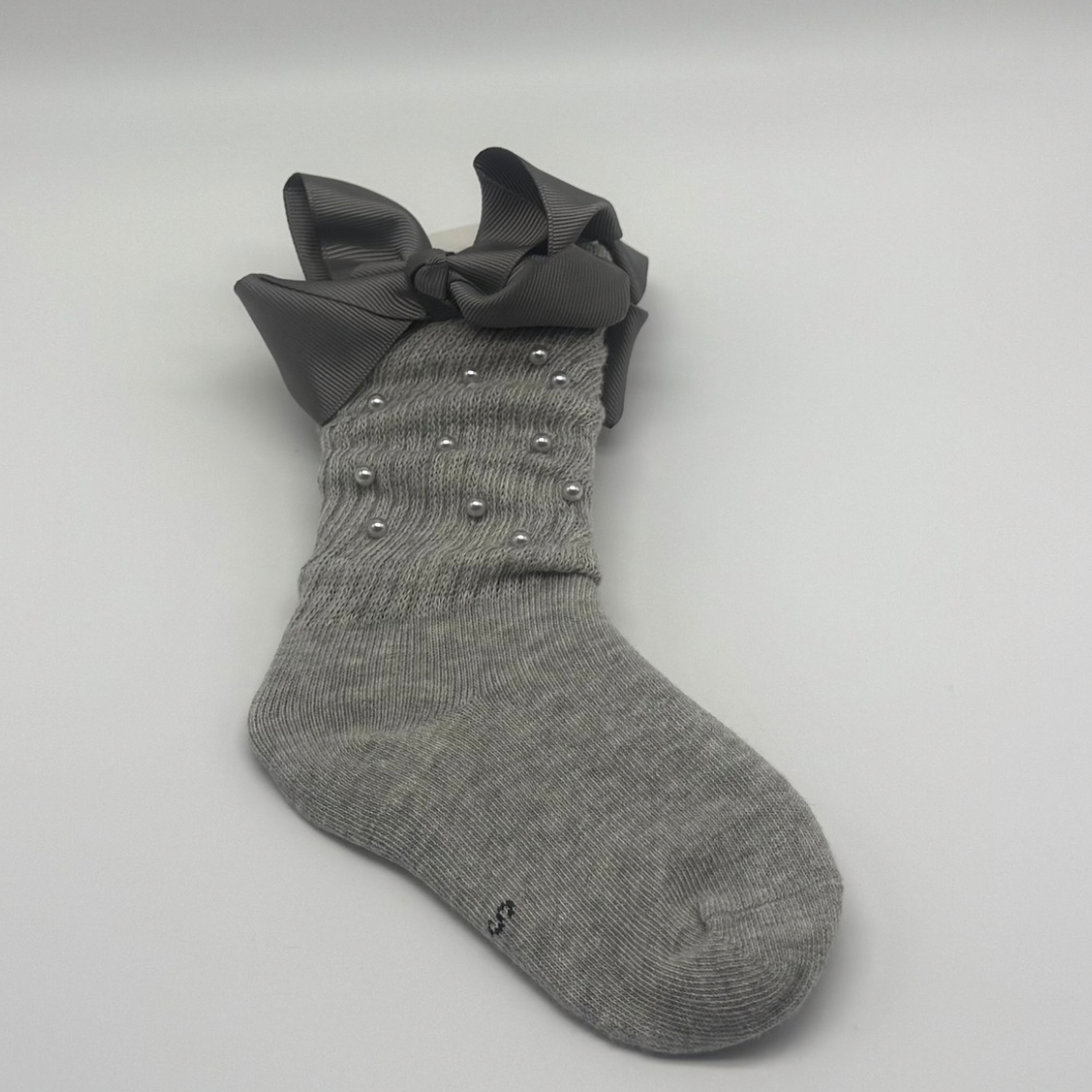 Pearl Slouch Socks