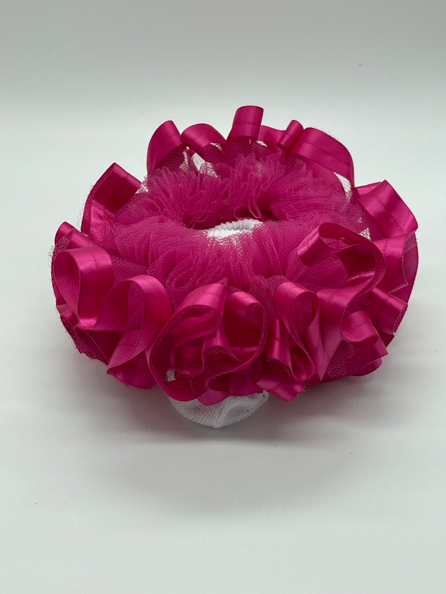 Fuchsia Ruffle socks