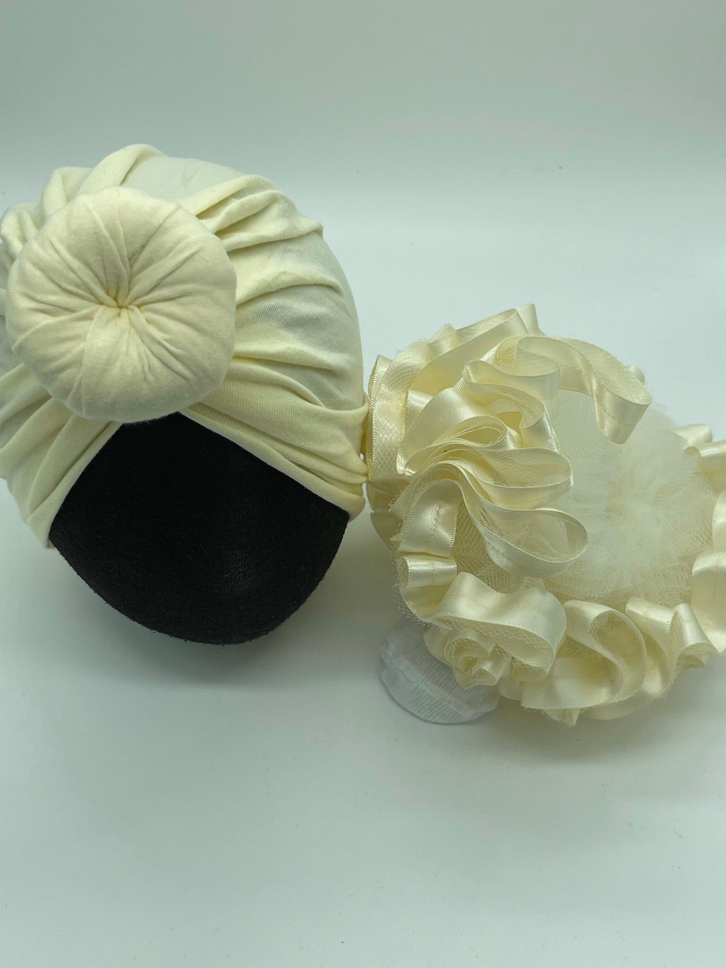 Ivory ruffle socks