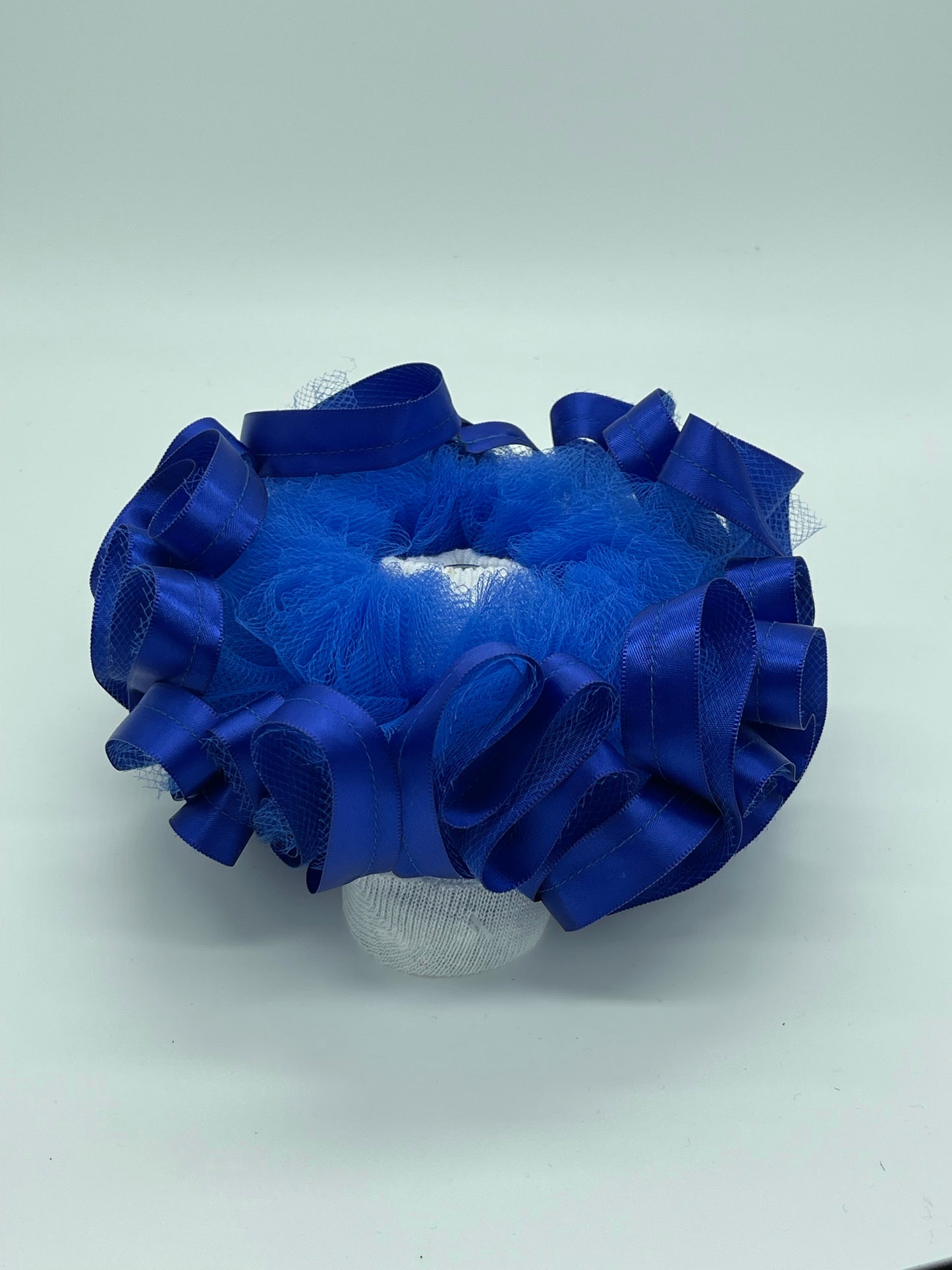 Royal Blue Ruffle socks