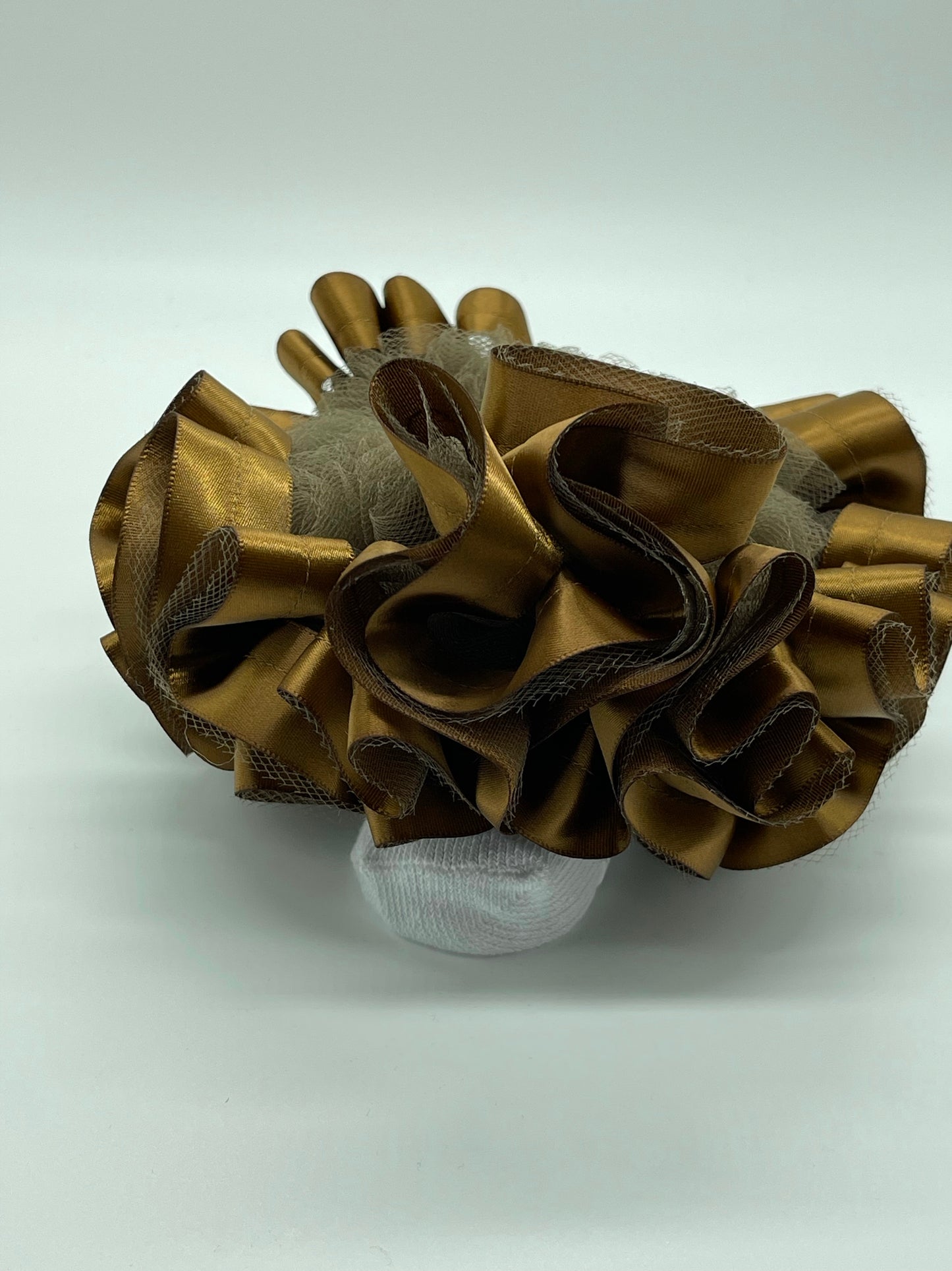 Mocha Ruffle Socks