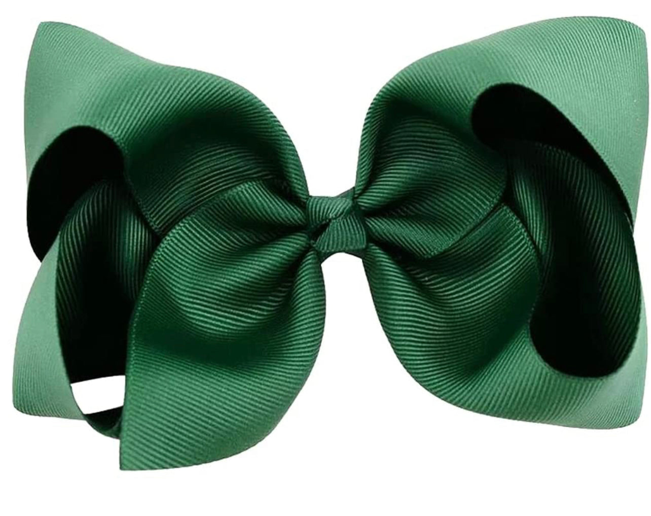 6 inch big bow hair clips
