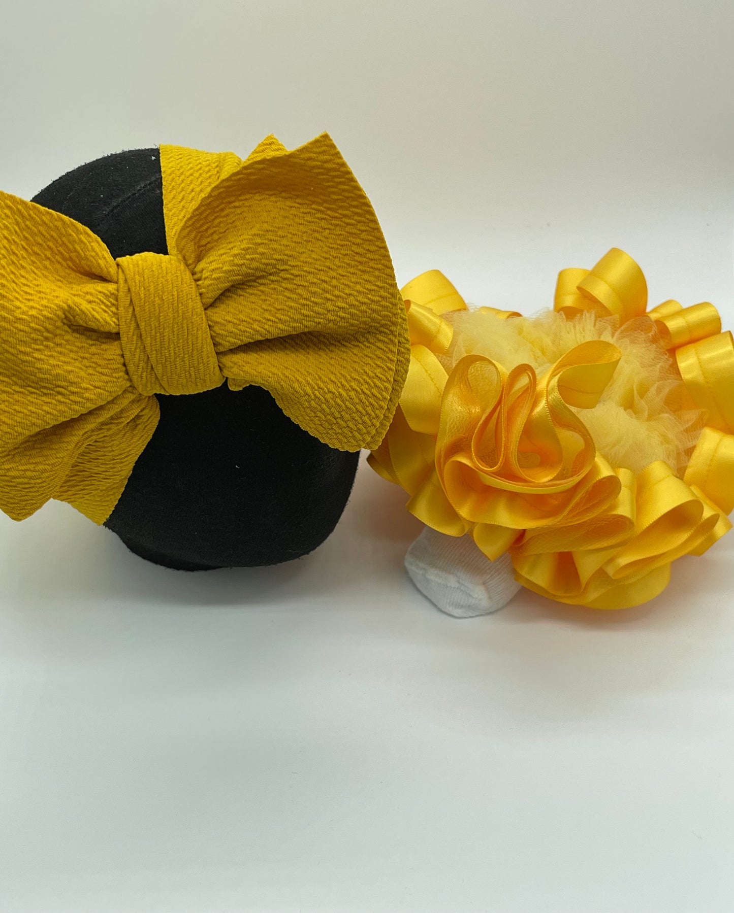 Yellow Ruffle socks