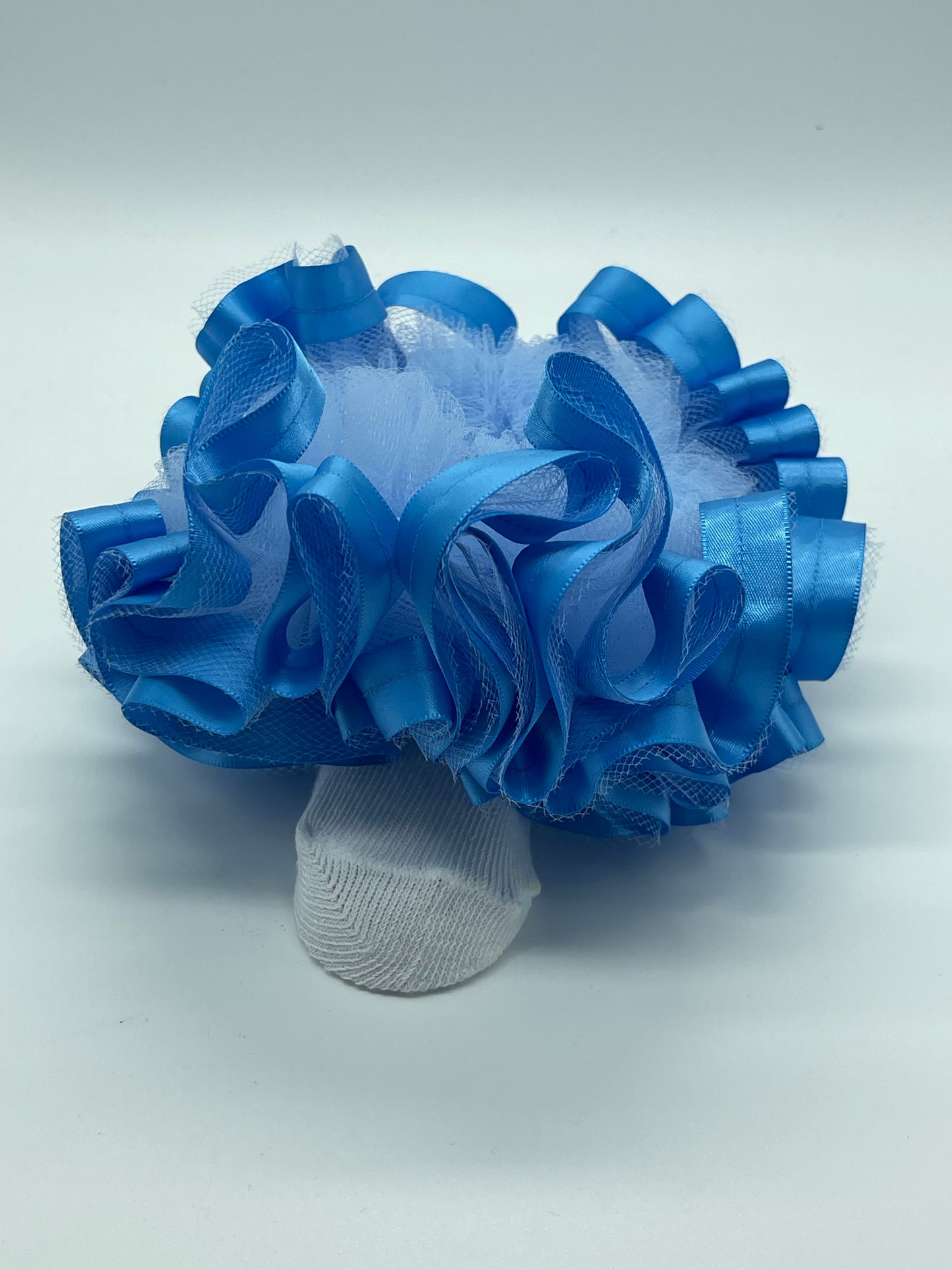 Copenhagen blue Ruffle Socks