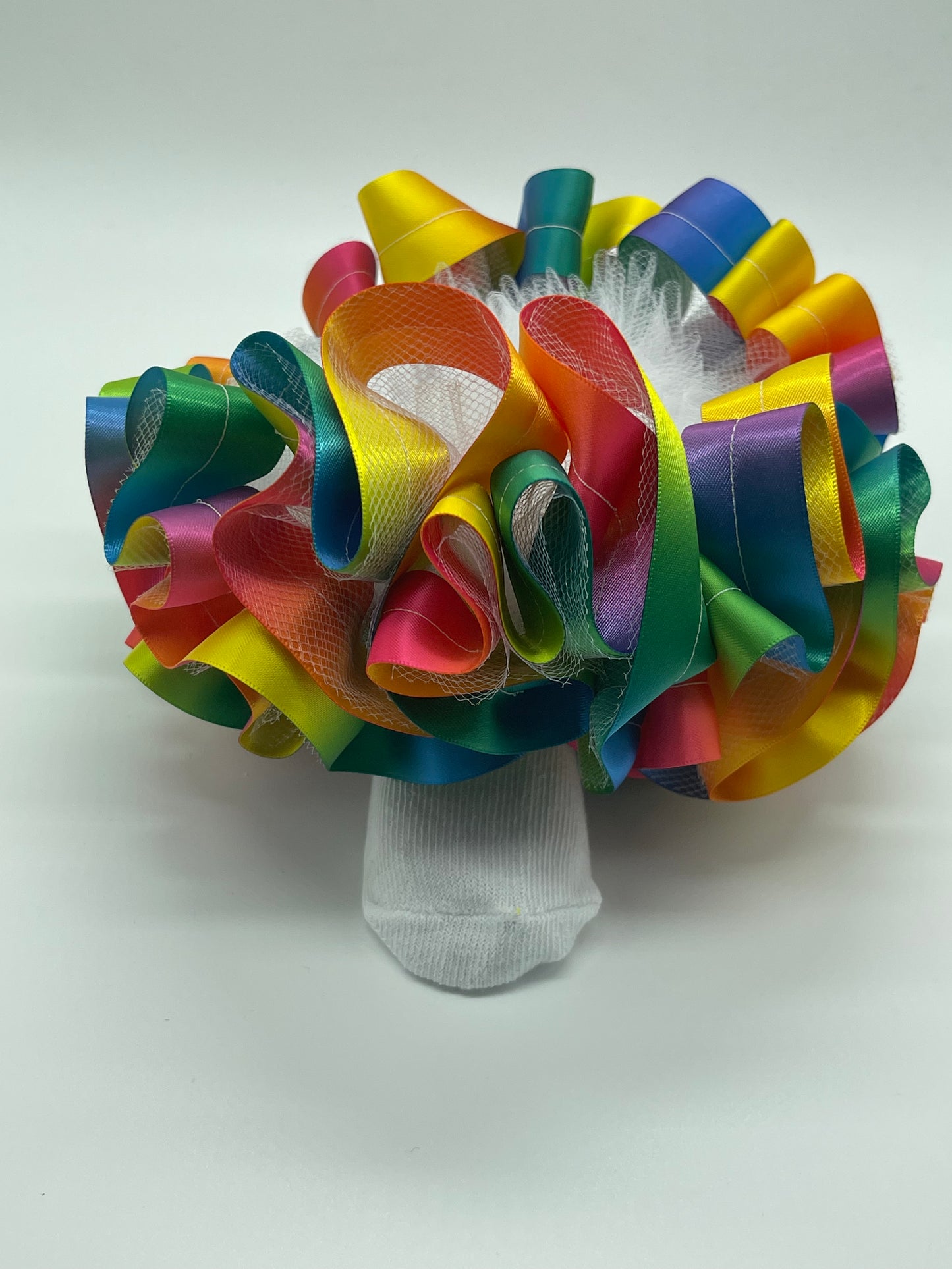 Rainbow Ruffle socks