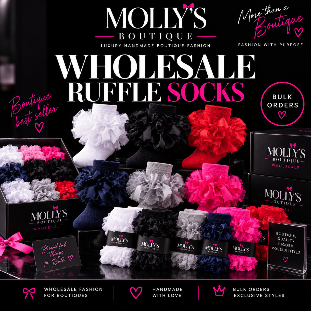 Wholesale Ruffle Socks