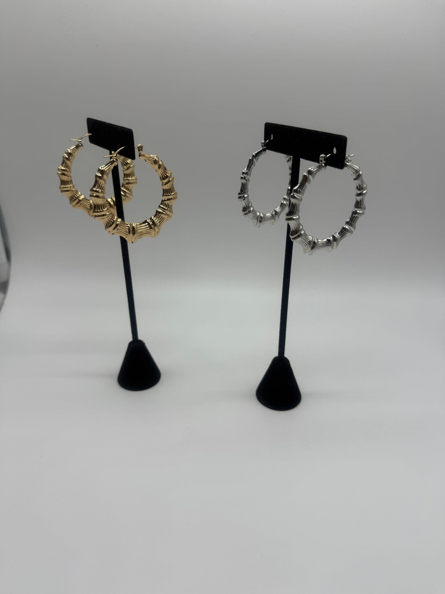 Big girl bamboo earrings