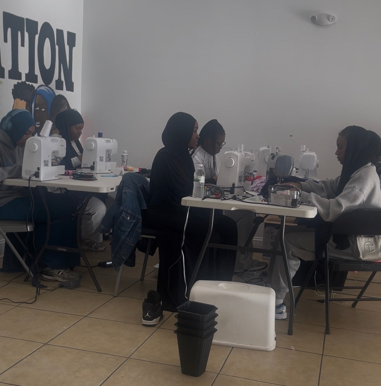 Molly’s Garment workshop