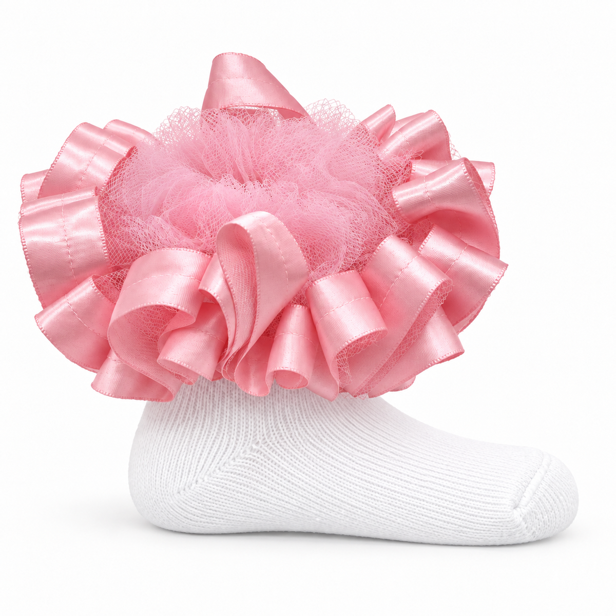 Pink Ruffle socks