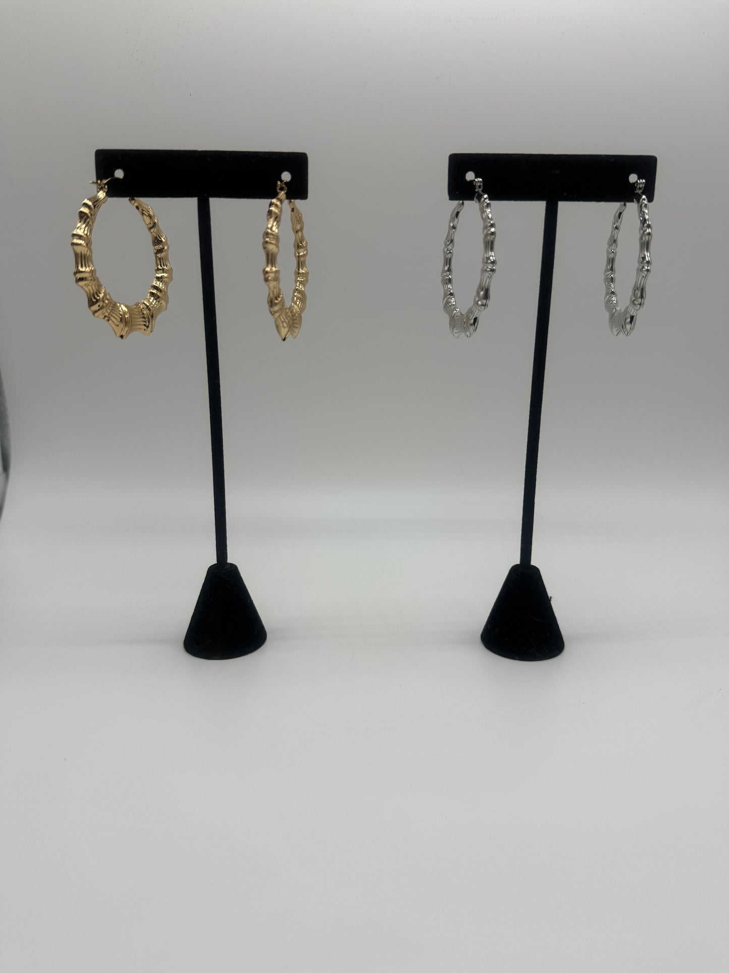 Big girl bamboo earrings