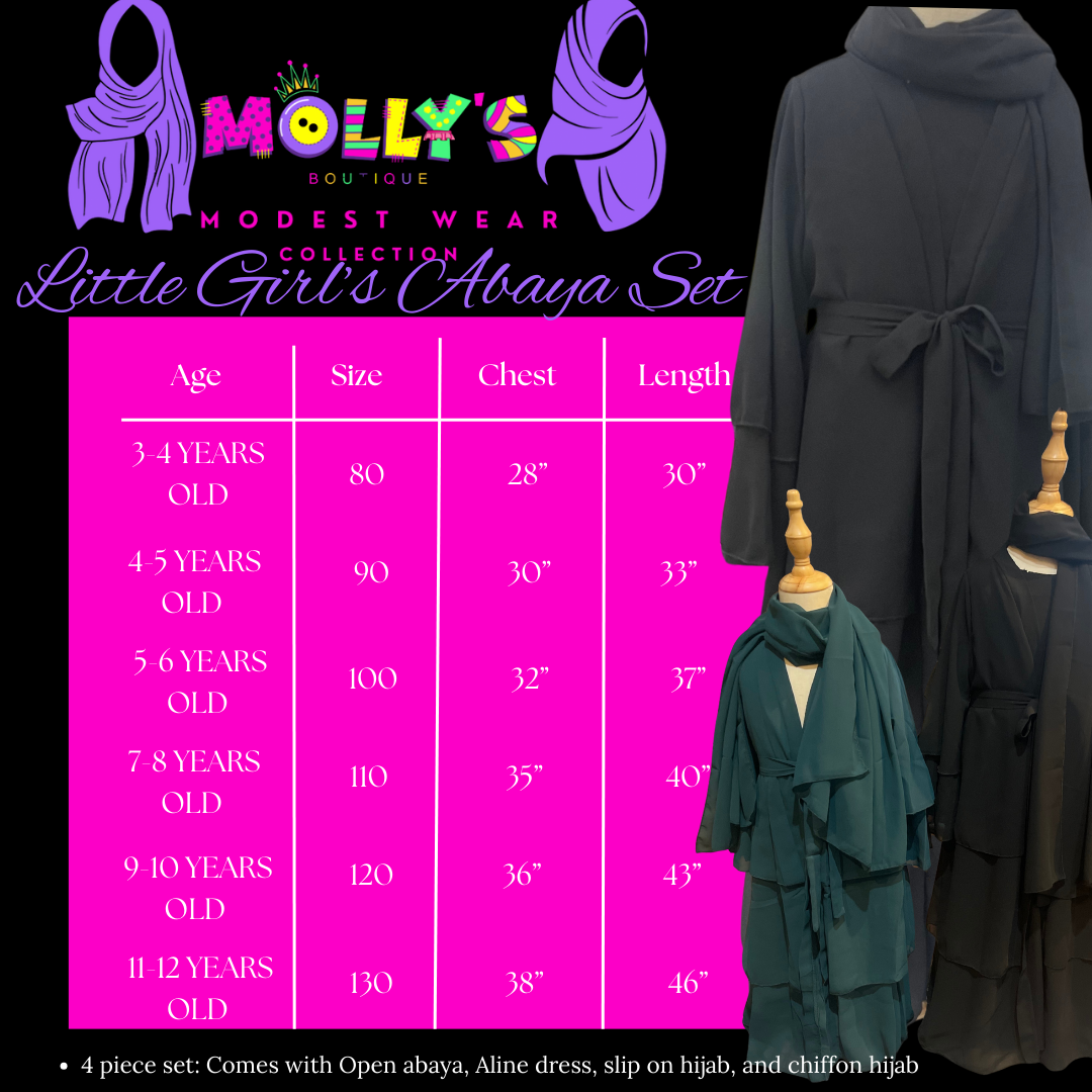 Bahiyyah’s Abaya set