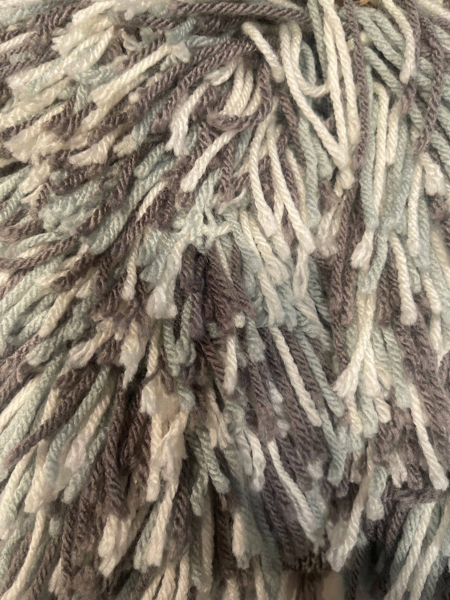 Popular shaggy sweater
