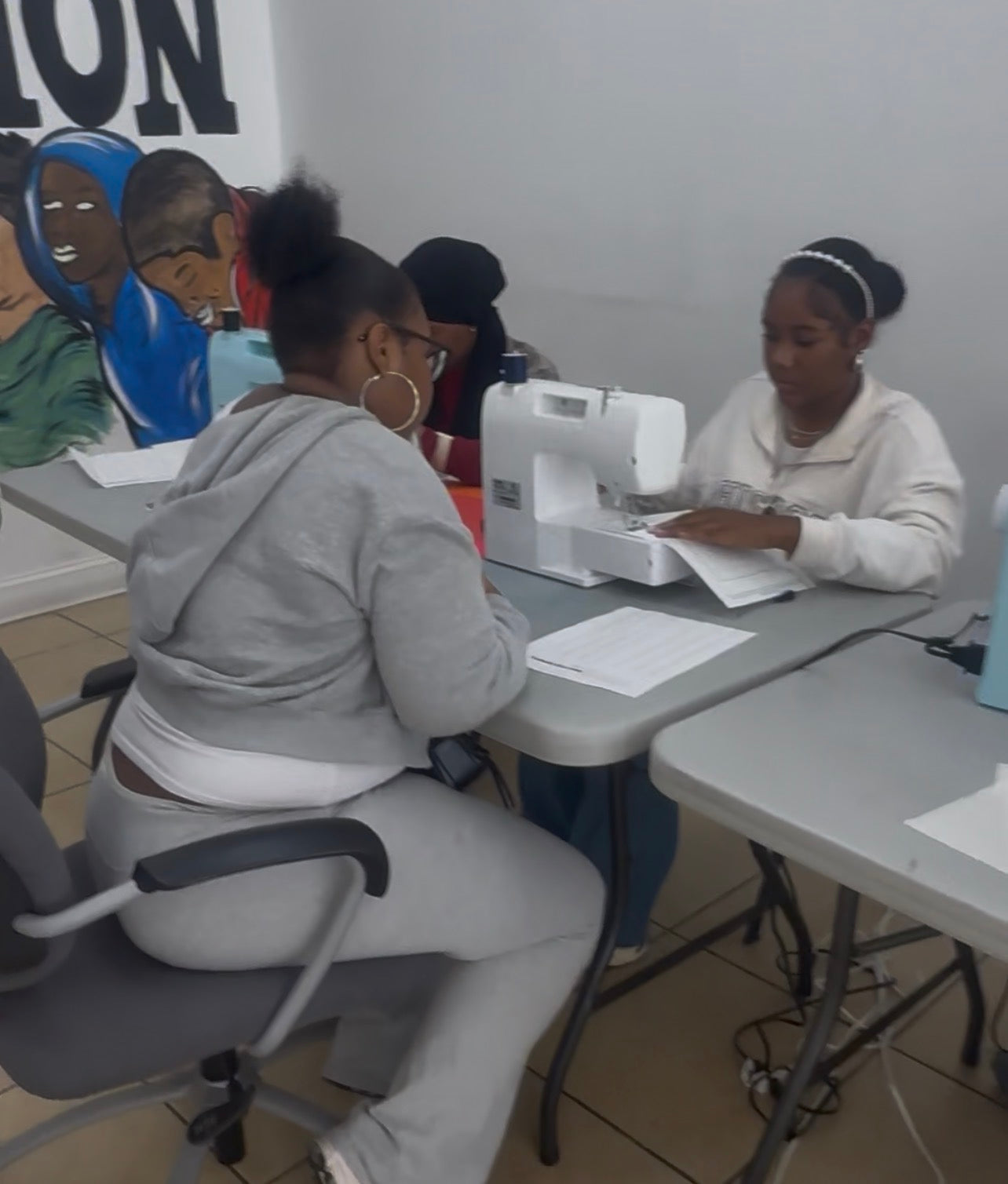 Molly’s Garment workshop