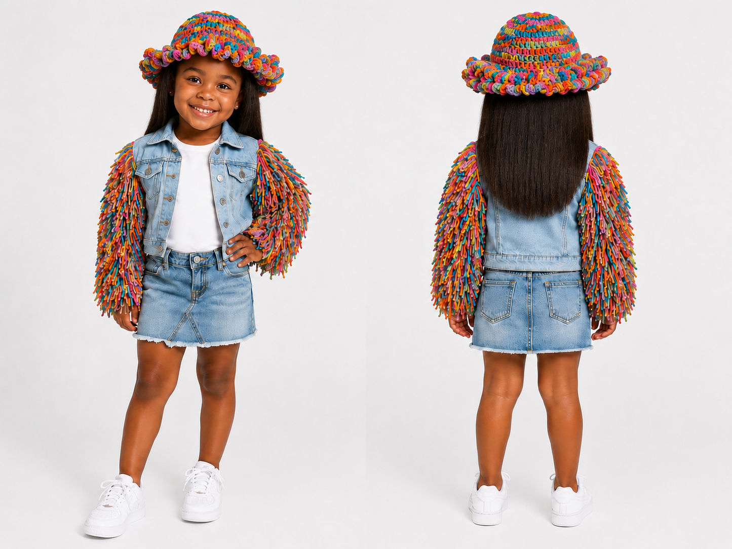 Rainbow Dream Fringe Set