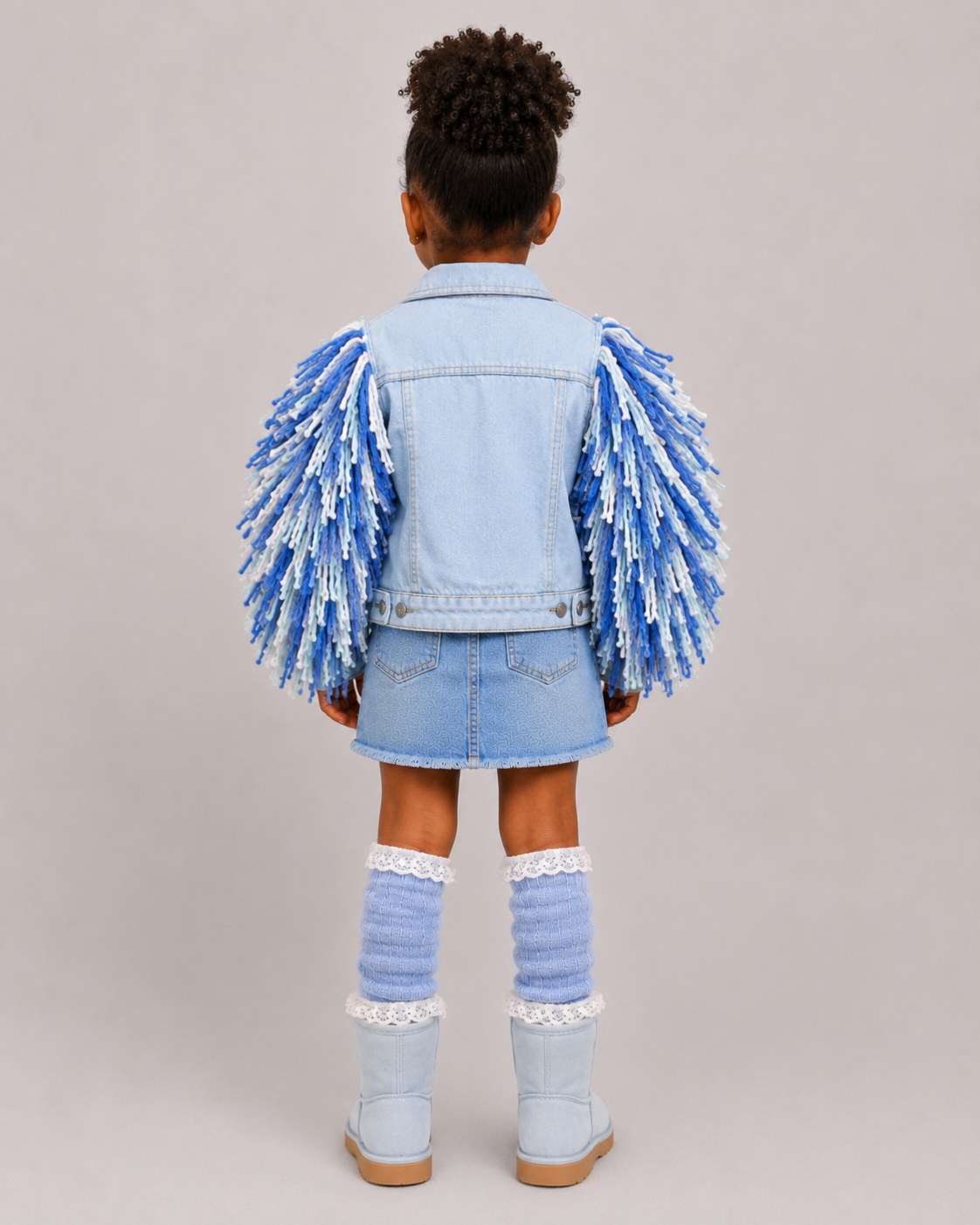 Blue Crush Shaggy Denim Jacket