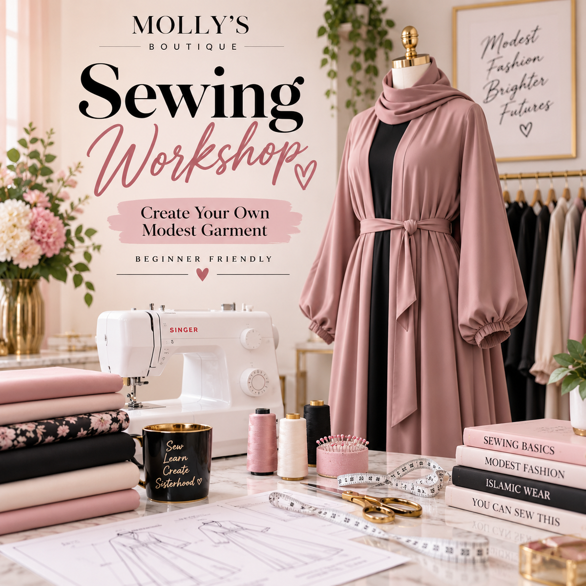 Molly’s Garment workshop