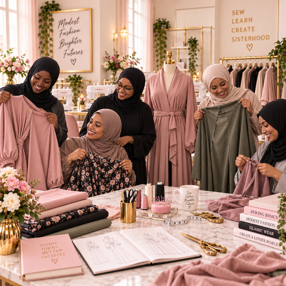 Molly’s Garment workshop