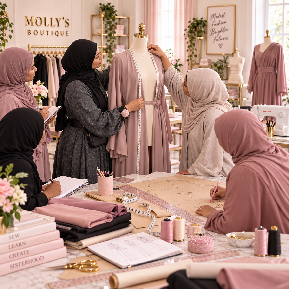Molly’s Garment workshop