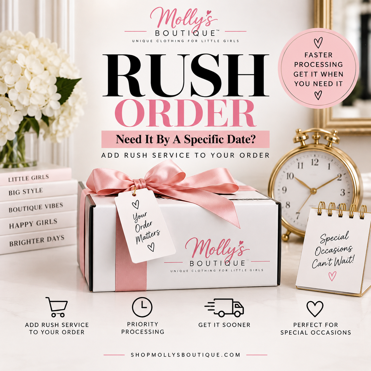 Priority Rush Order Service