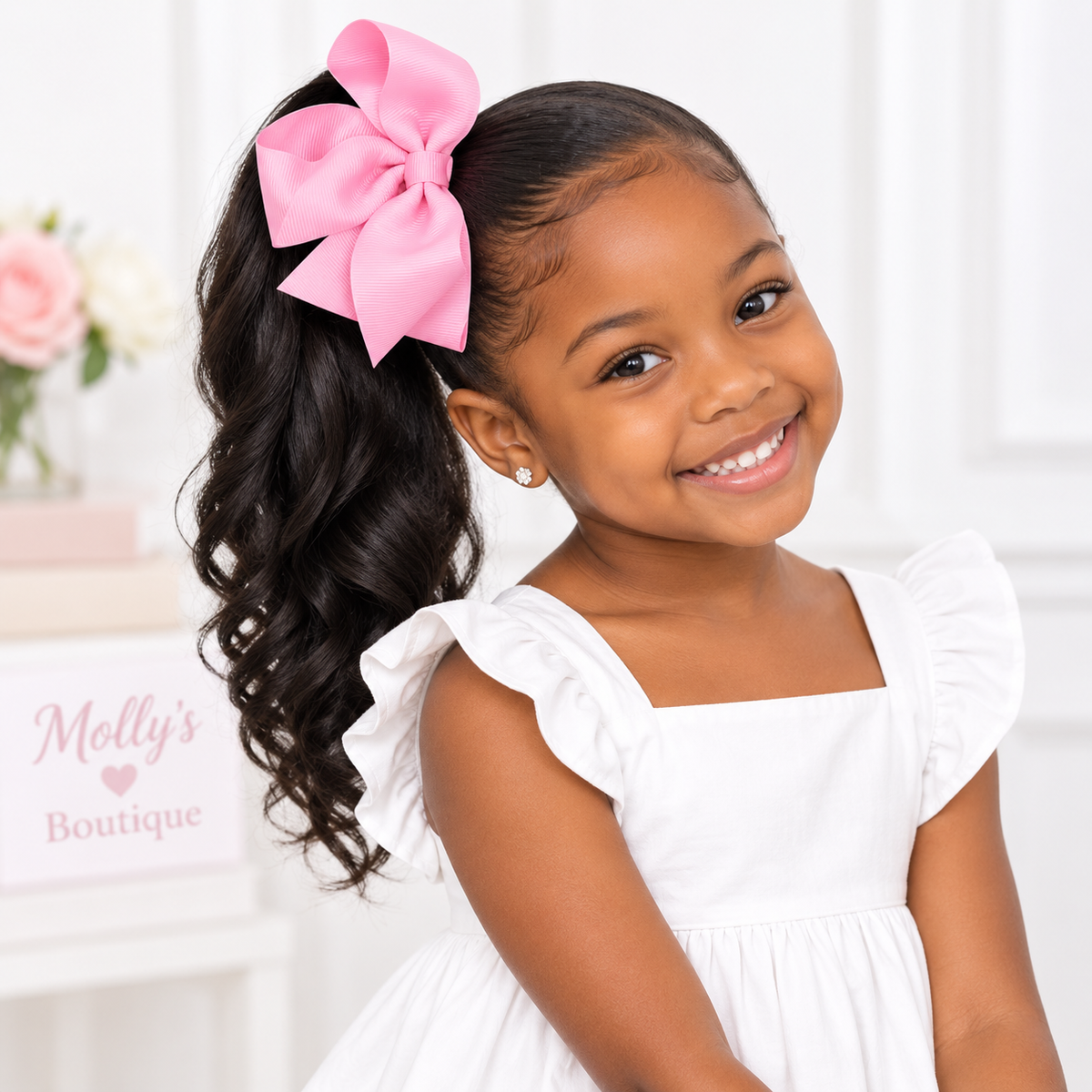 Molly’s Signature 6-Inch Big Bow Clips