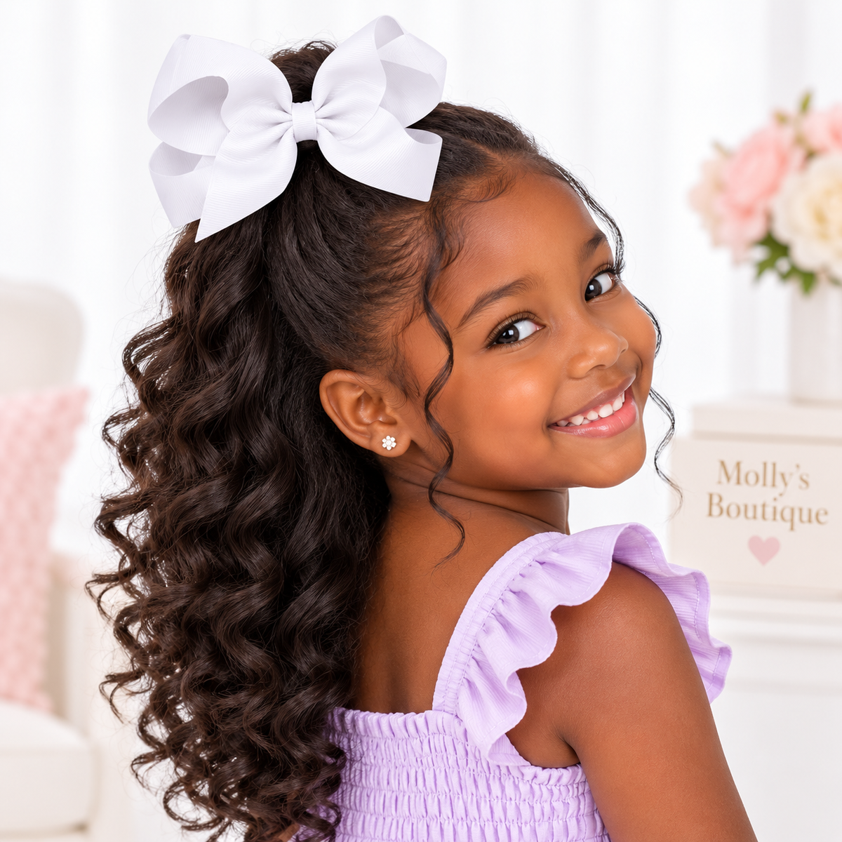 Molly’s Signature 6-Inch Big Bow Clips