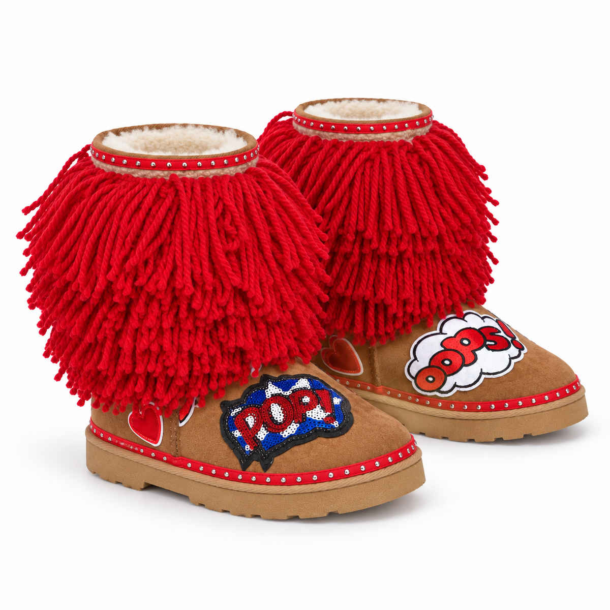 Lovely Red Boots