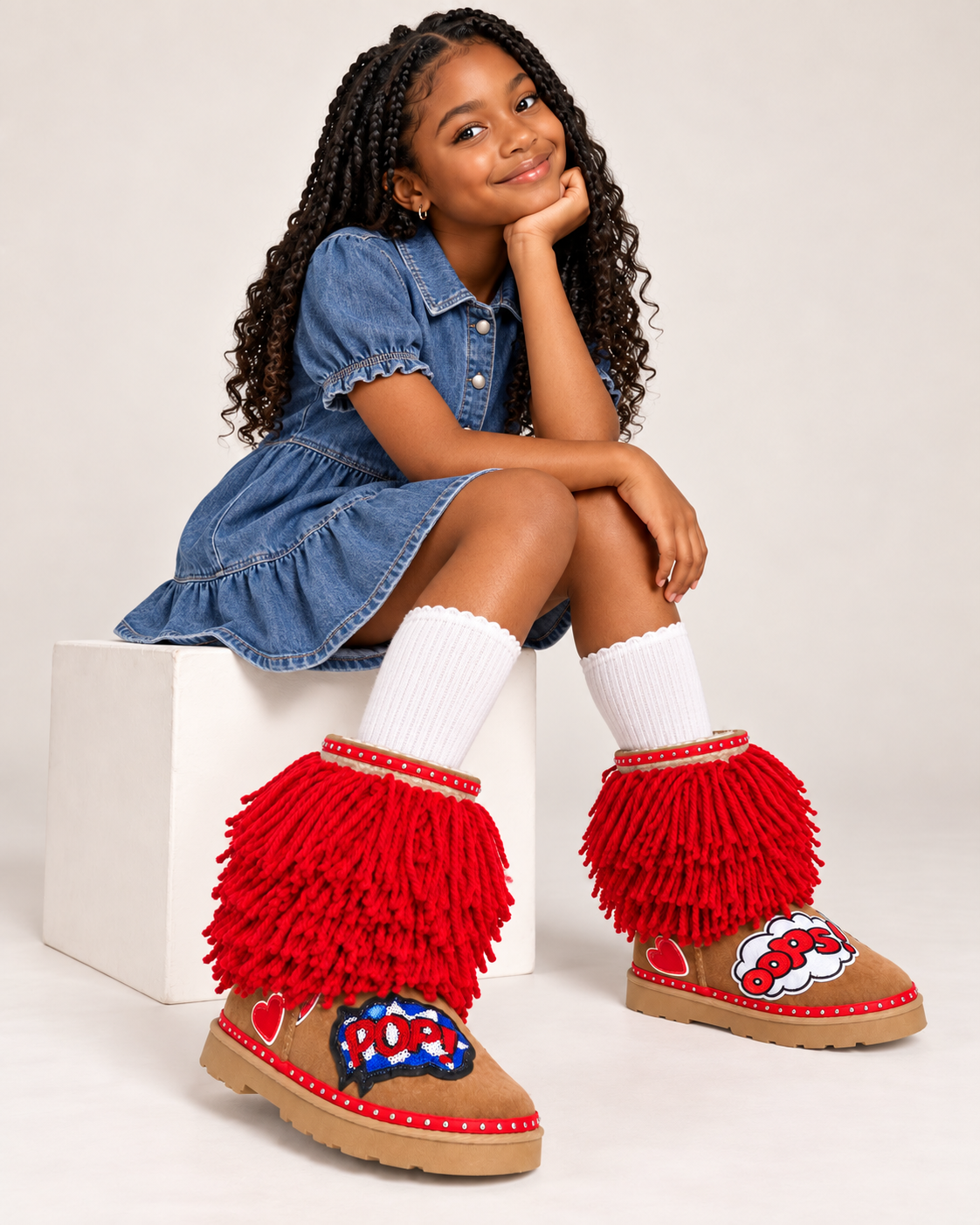 Lovely Red Boots