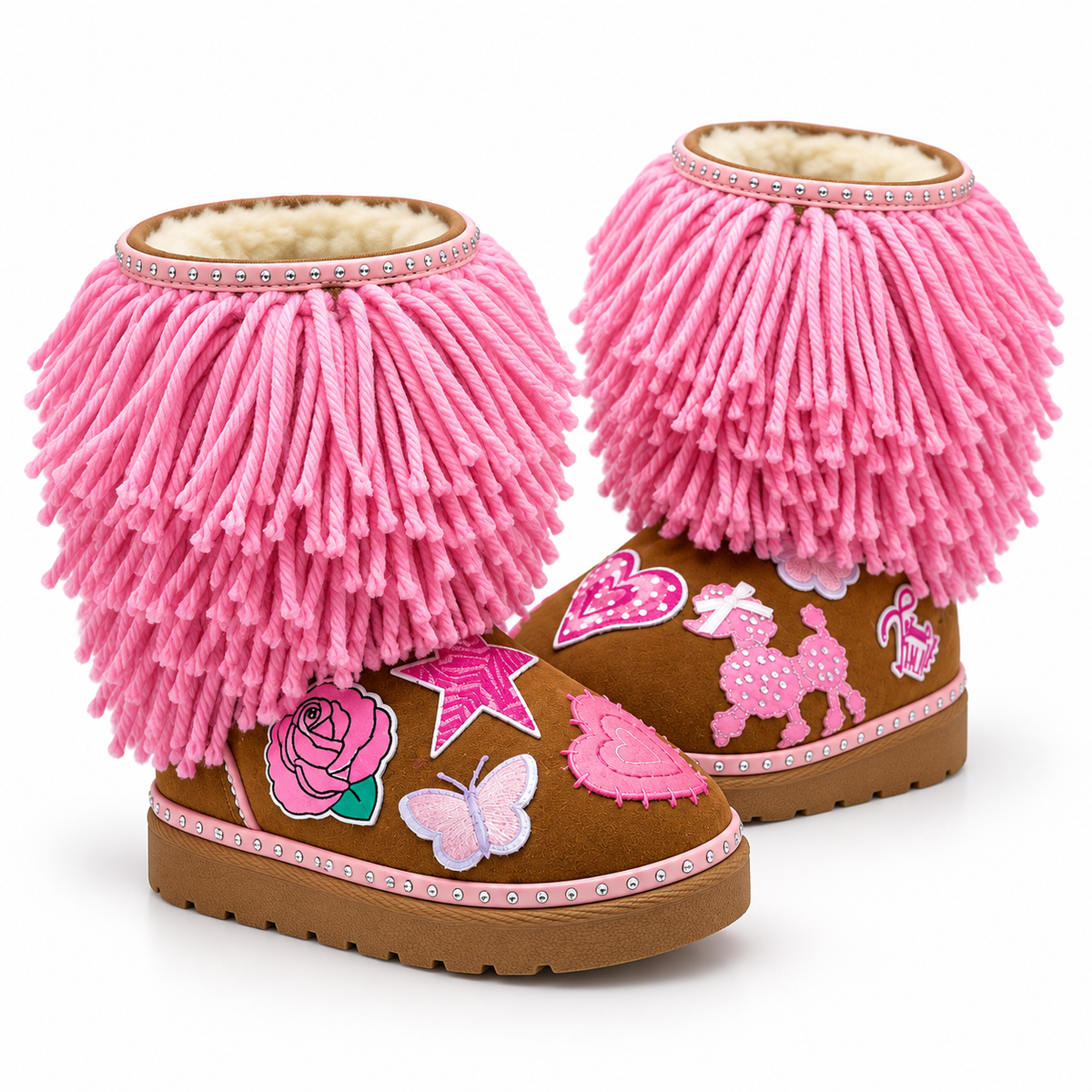 Sassy pink boots
