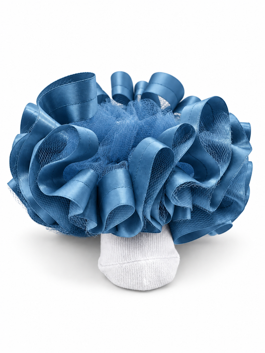Smoke blue Ruffle Socks