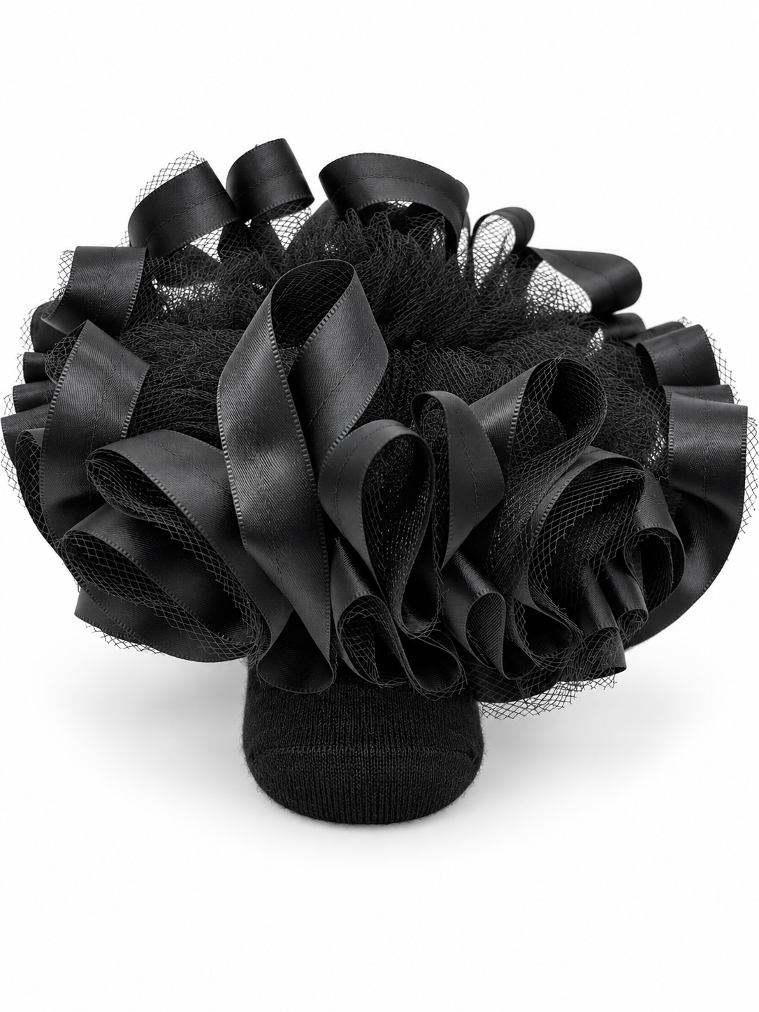 Black Ruffle Socks
