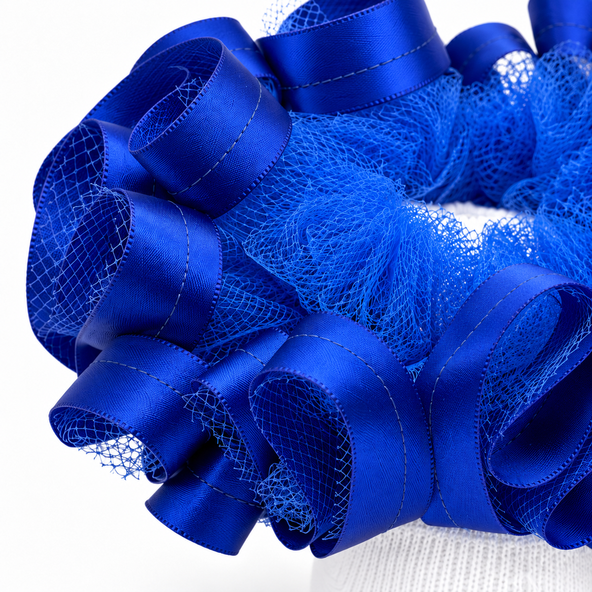 Royal Blue Ruffle socks