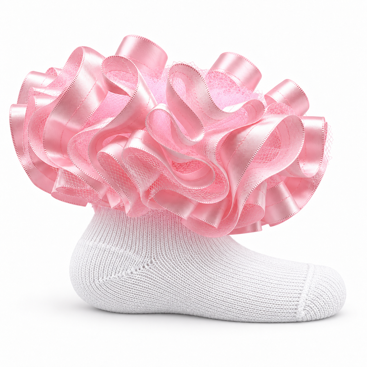 Light pink Ruffle Socks