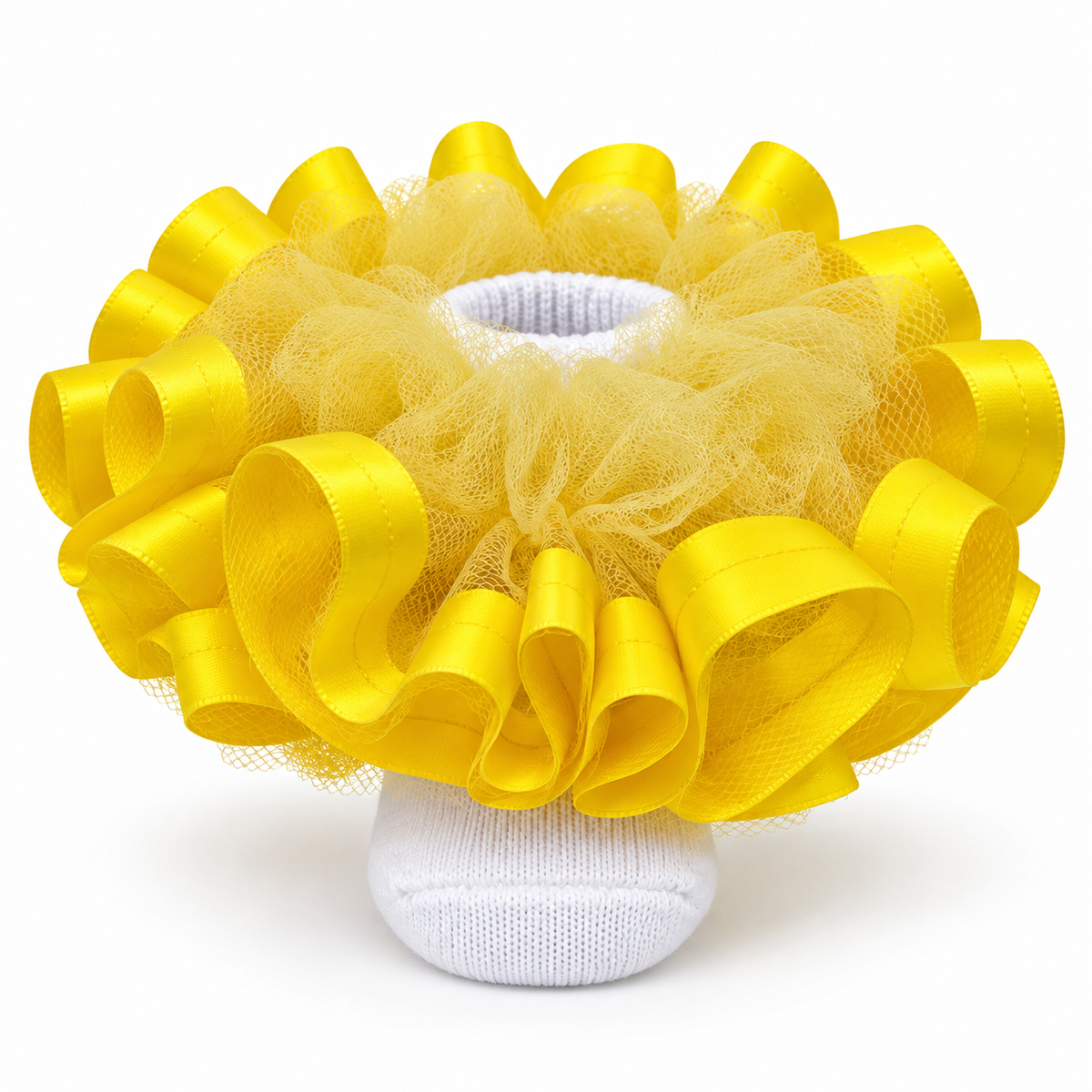 Lemon ruffle socks