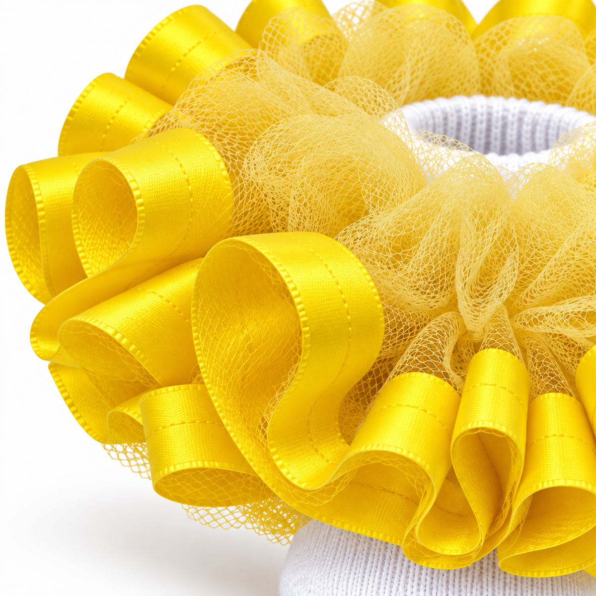 Lemon ruffle socks
