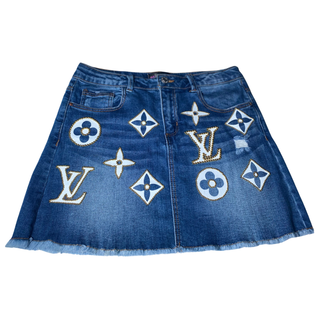 Inspired Denim skirt