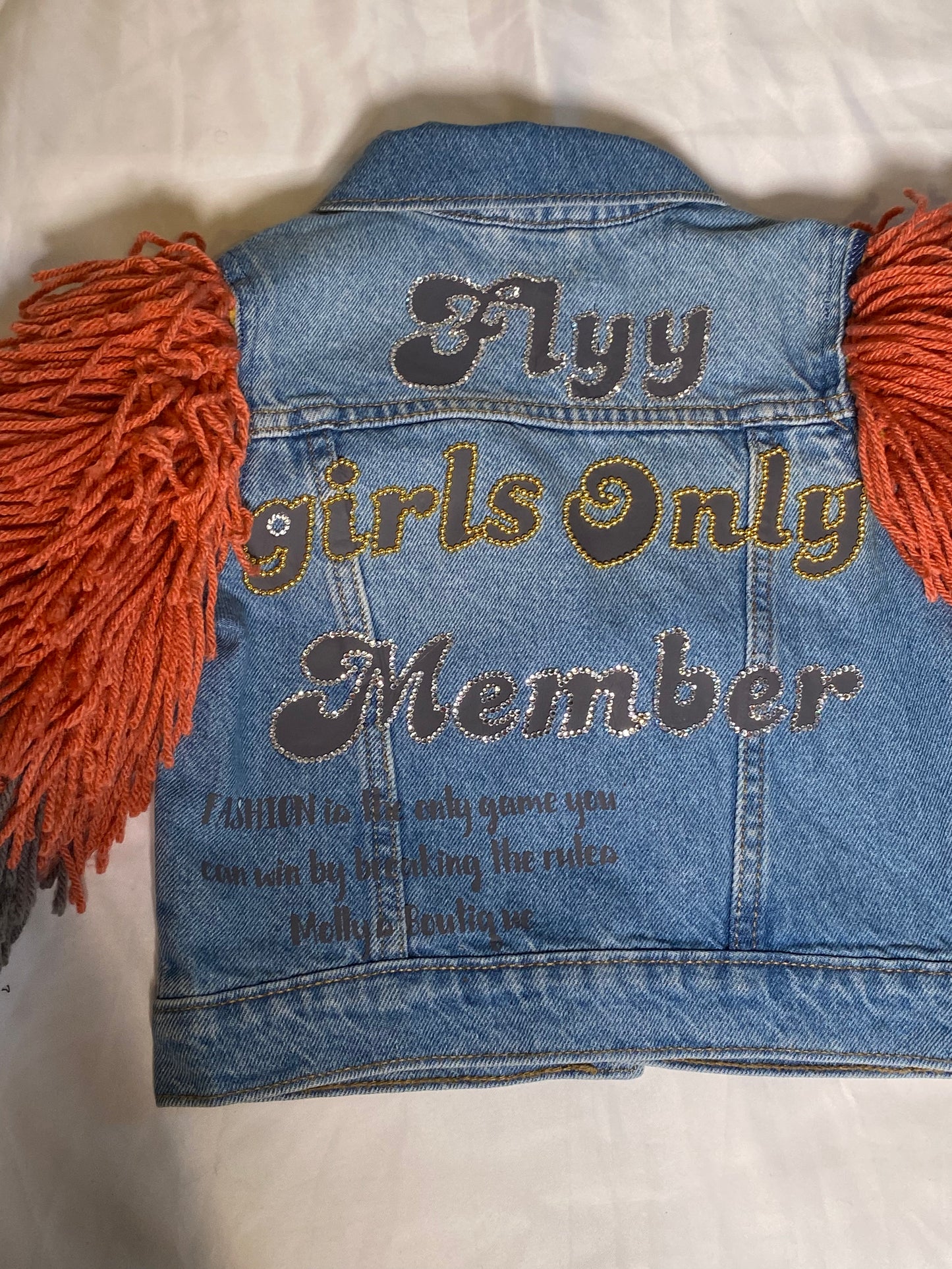 Miss Joy jean jacket