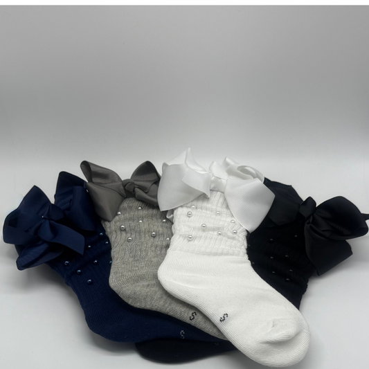 Pearl Slouch Socks