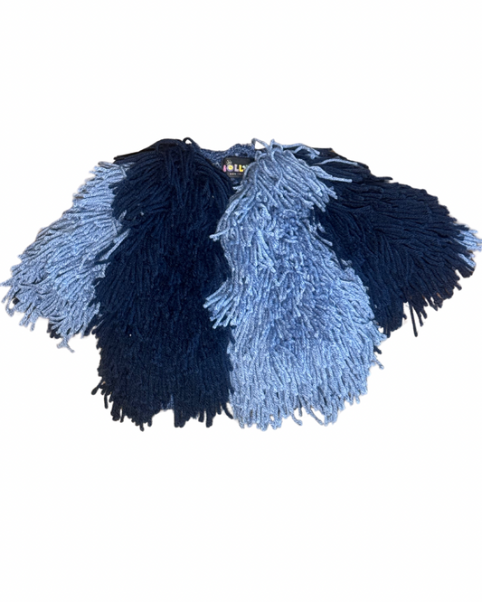 Bluey shaggy sweater
