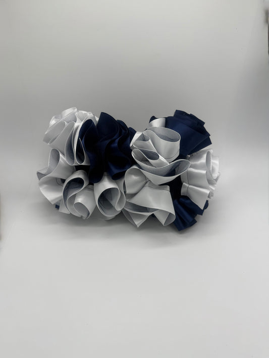 School color Ruffle socks