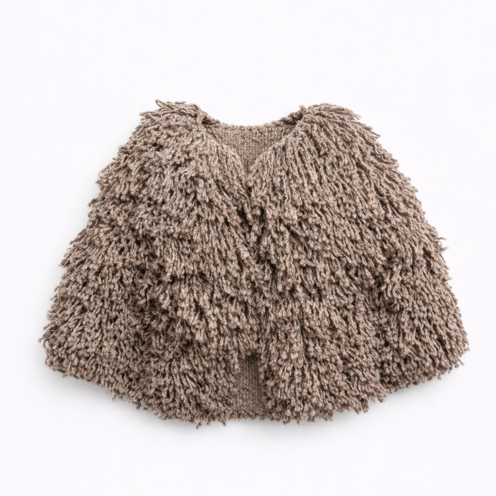 Brown suga shaggy sweater