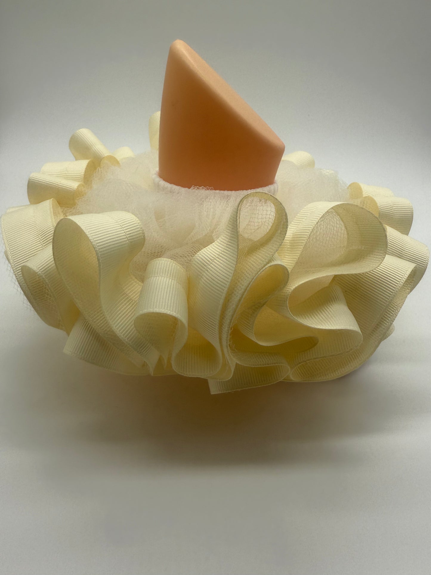 Ivory ruffle socks