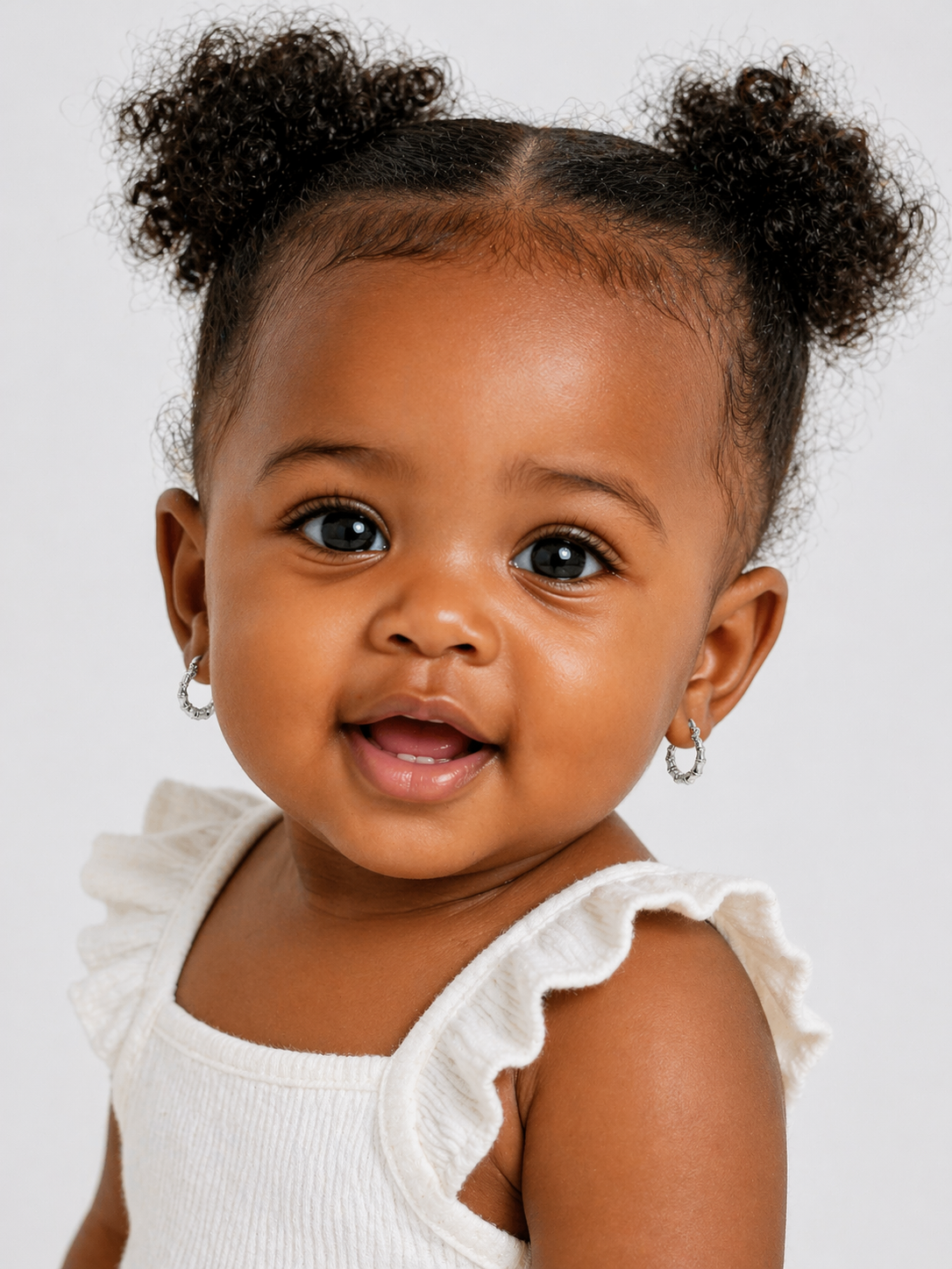 Baby bamboo earrings