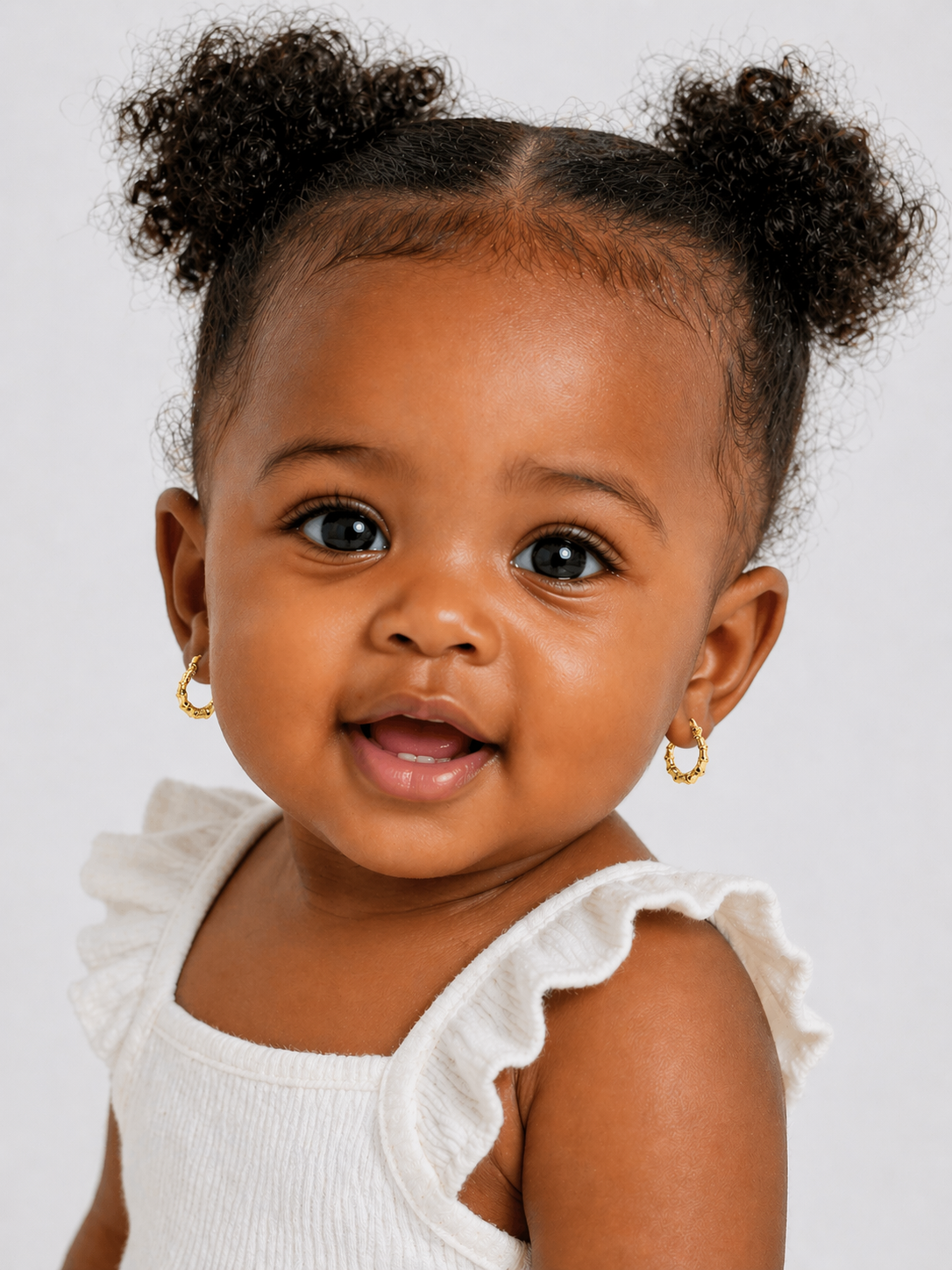 Baby bamboo earrings
