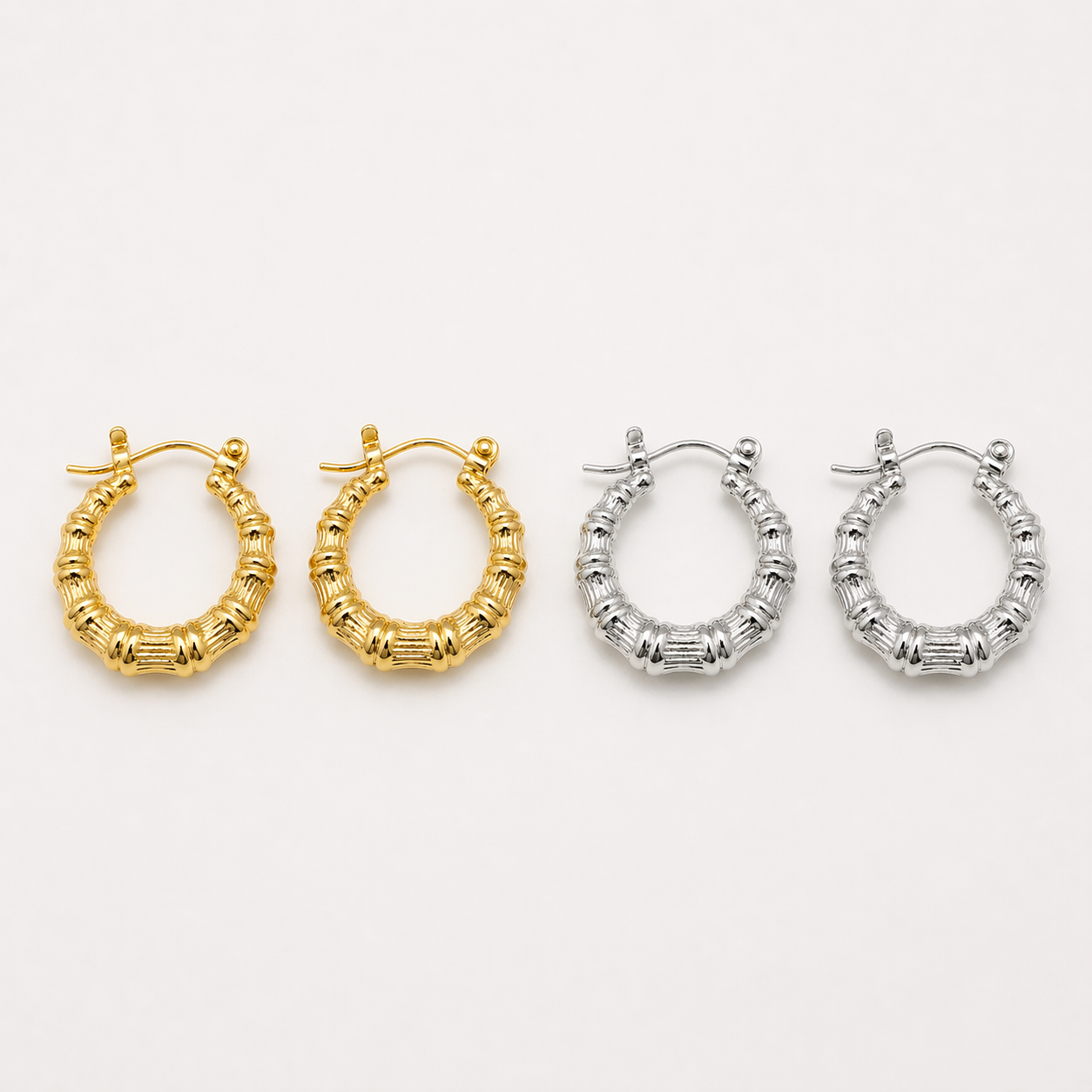 Baby bamboo earrings
