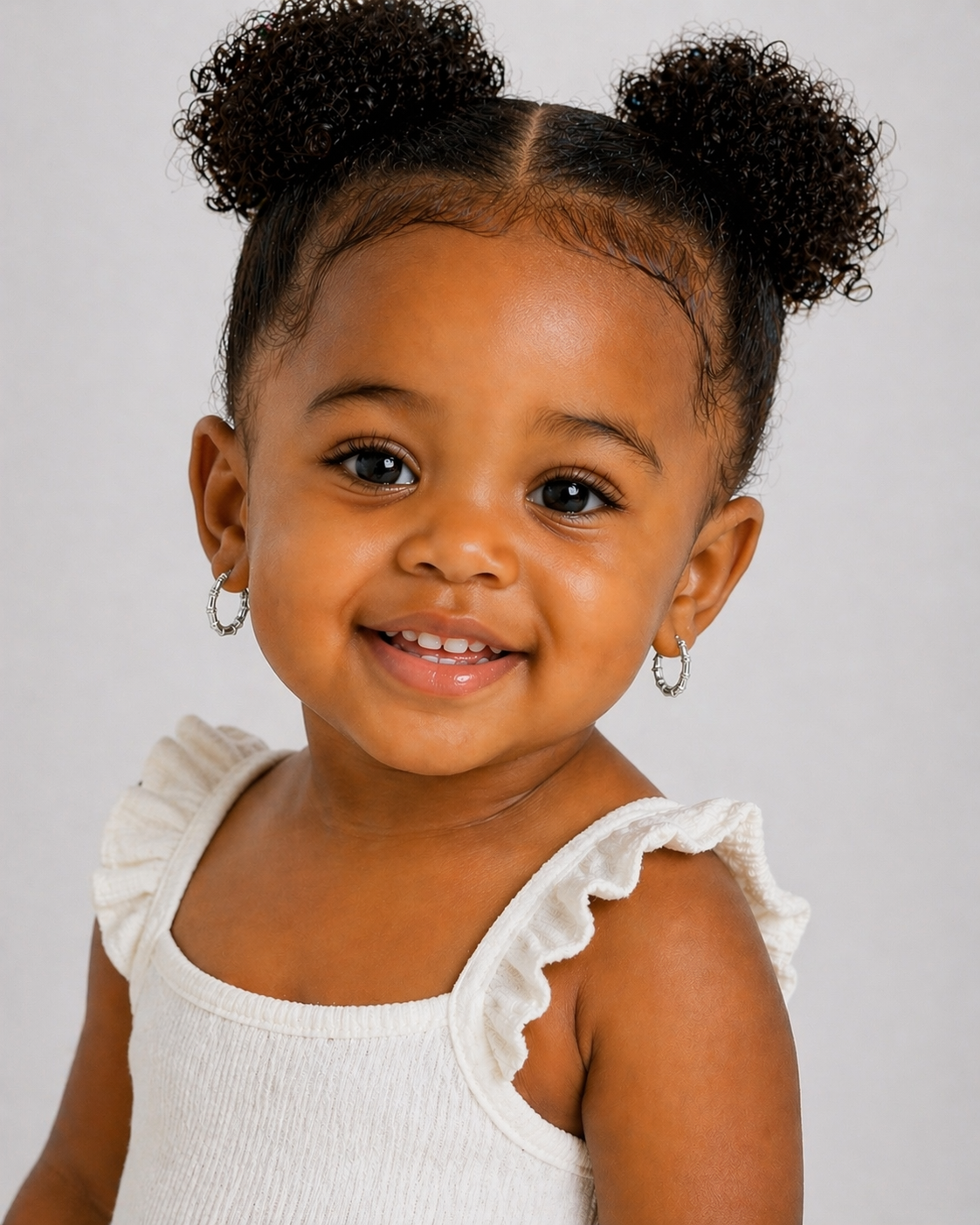 Baby bamboo earrings